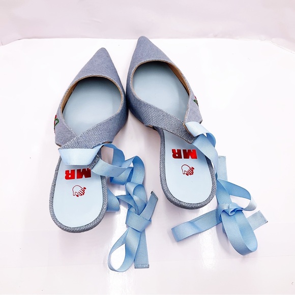 🆕{MR Man Repeller} Pacha Sling Back Kitten Heels - Picture 8 of 16